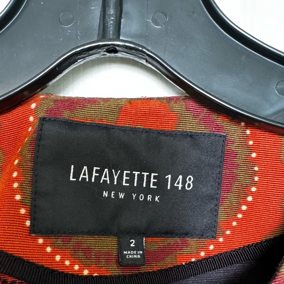 Lafayette 148 long work/night jacket. Stylish, elegant, and looks great. - Picture 2 of 3